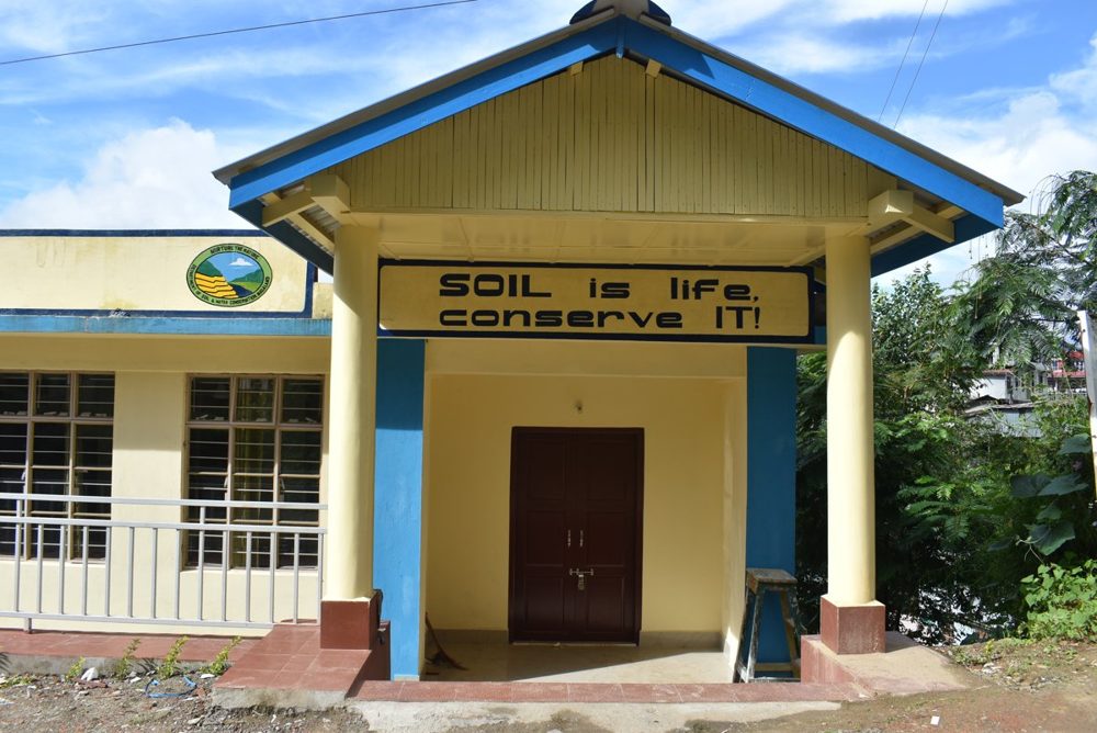 Department of Soil & Water Conservation office building entrance